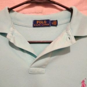 Ralph Lauren Aqua green t-shirt